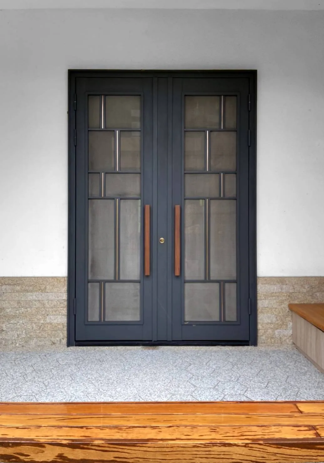 不銹鋼造型玄關門