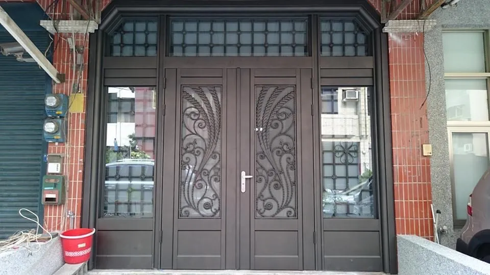 不銹鋼造型玄關門