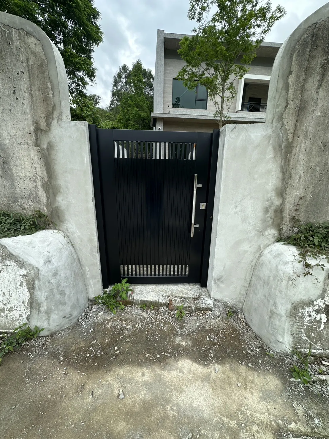 不銹鋼造型玄關門