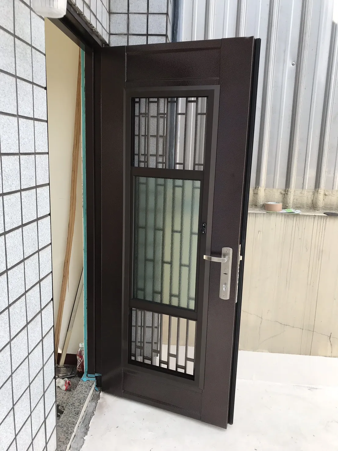 不銹鋼造型玄關門