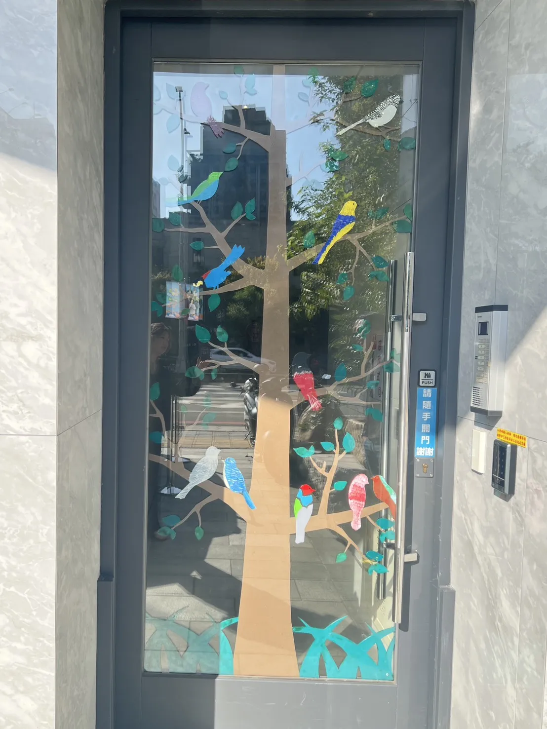 不銹鋼造型玄關門