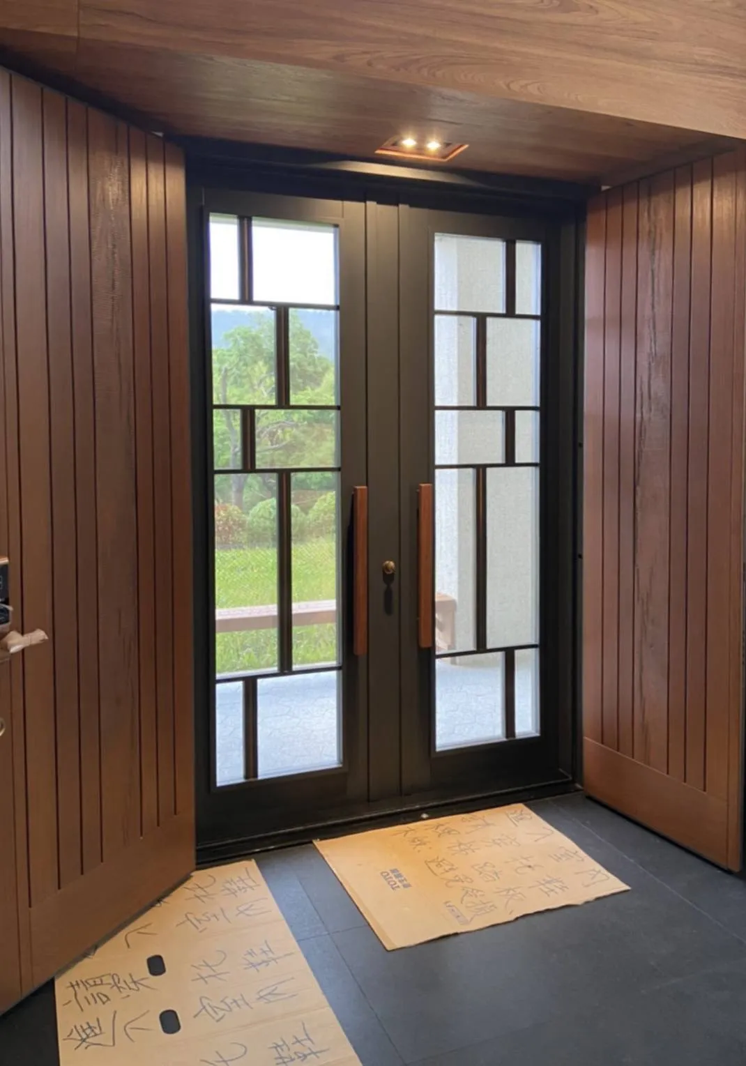 不銹鋼造型玄關門