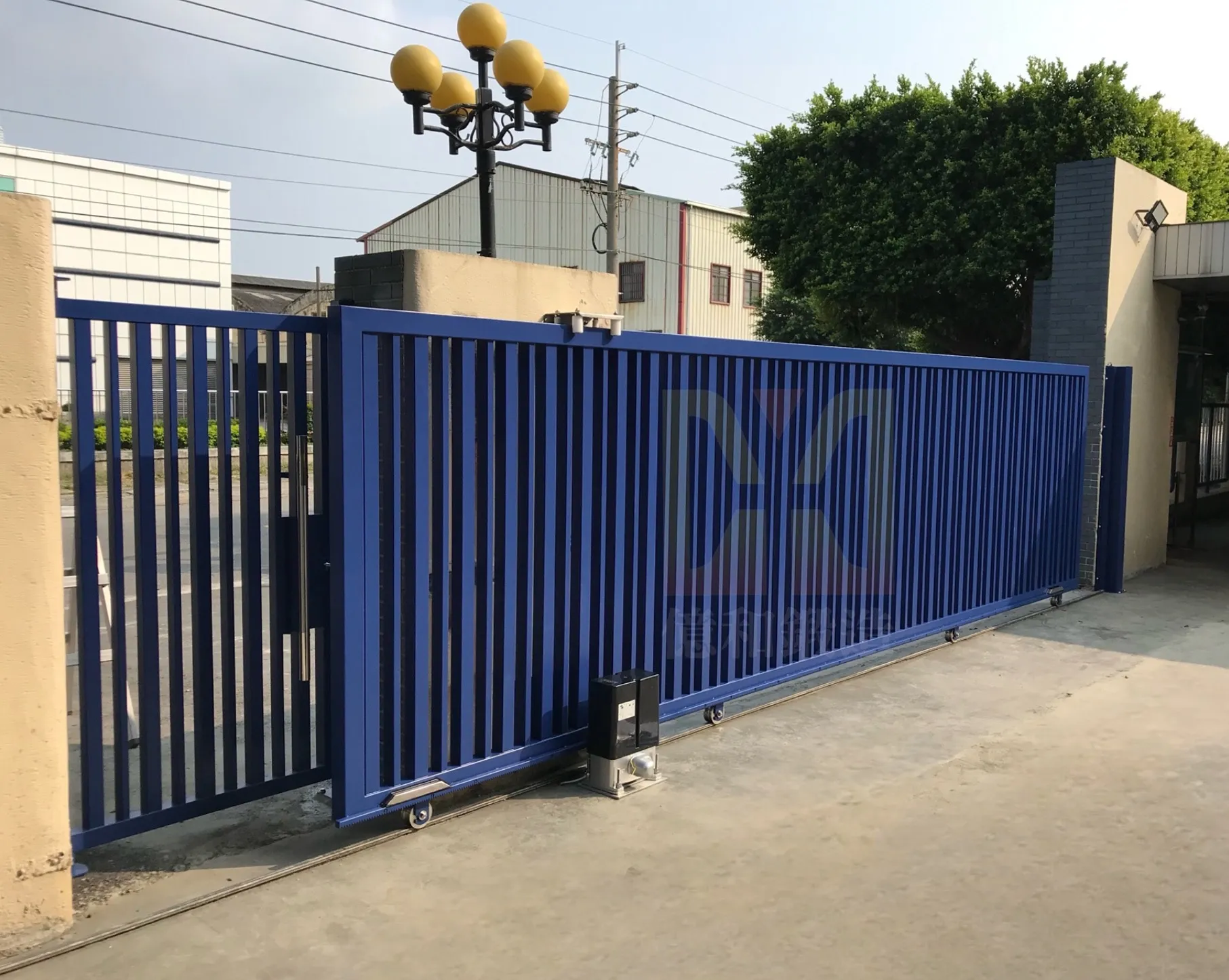 不銹鋼電動(手動)對開大門