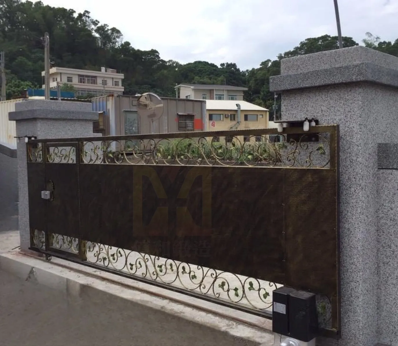 歐式電動(手動)鍛造大門