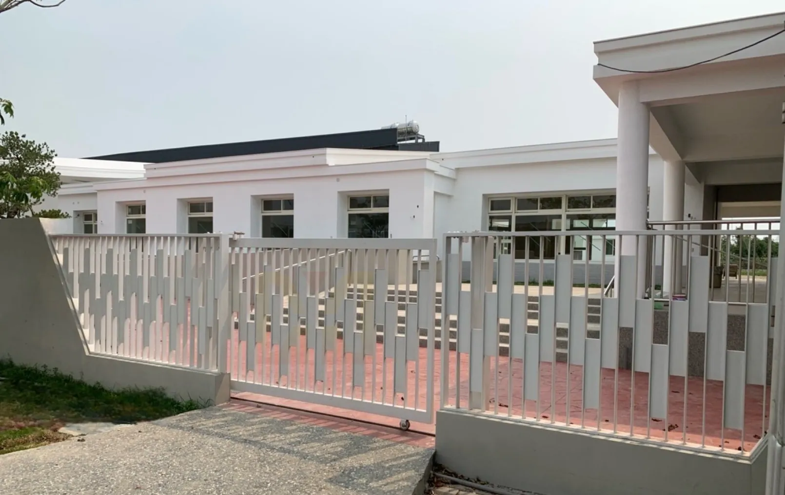 不銹鋼電動(手動)對開大門