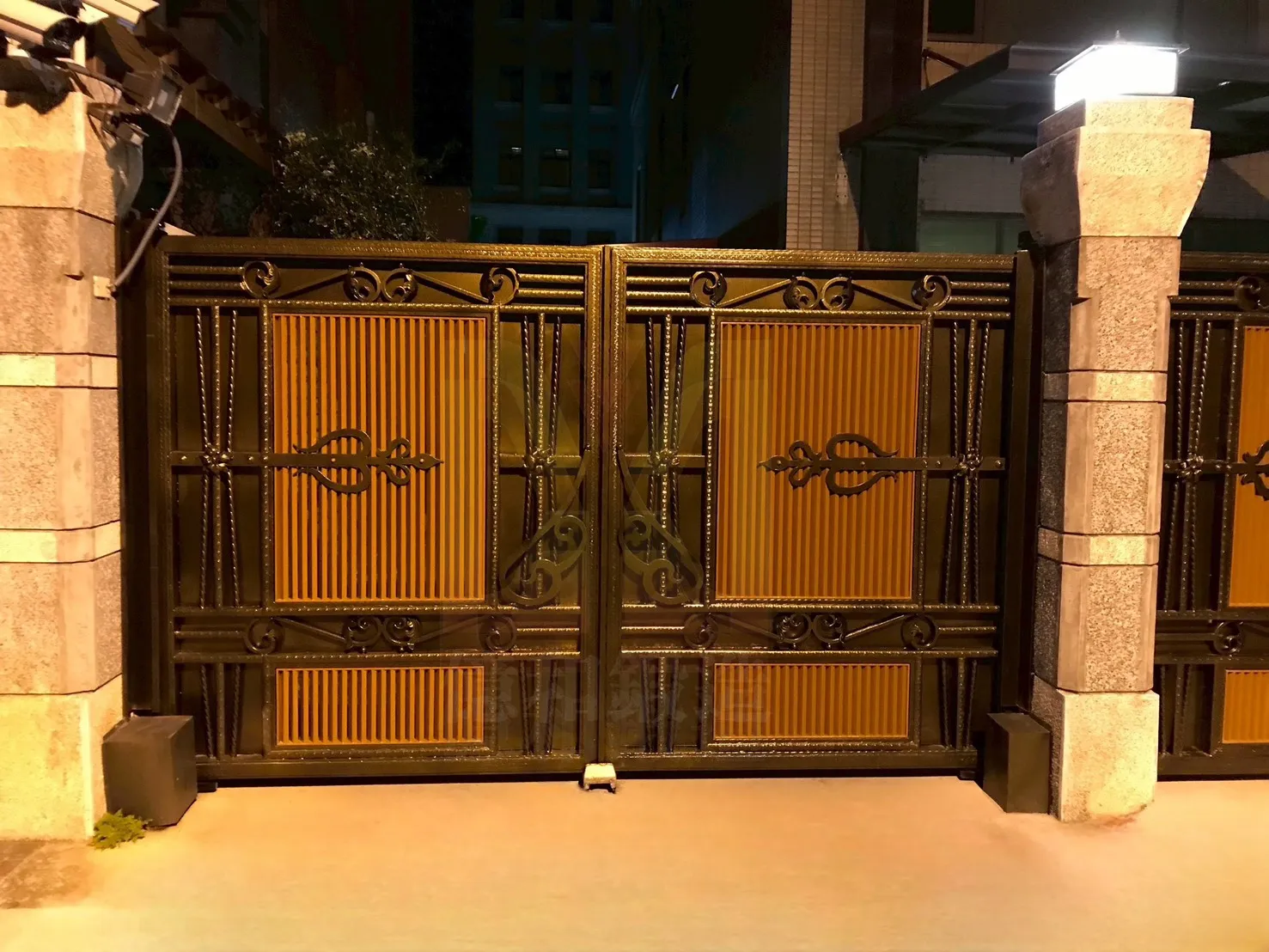 歐式電動(手動)鍛造大門