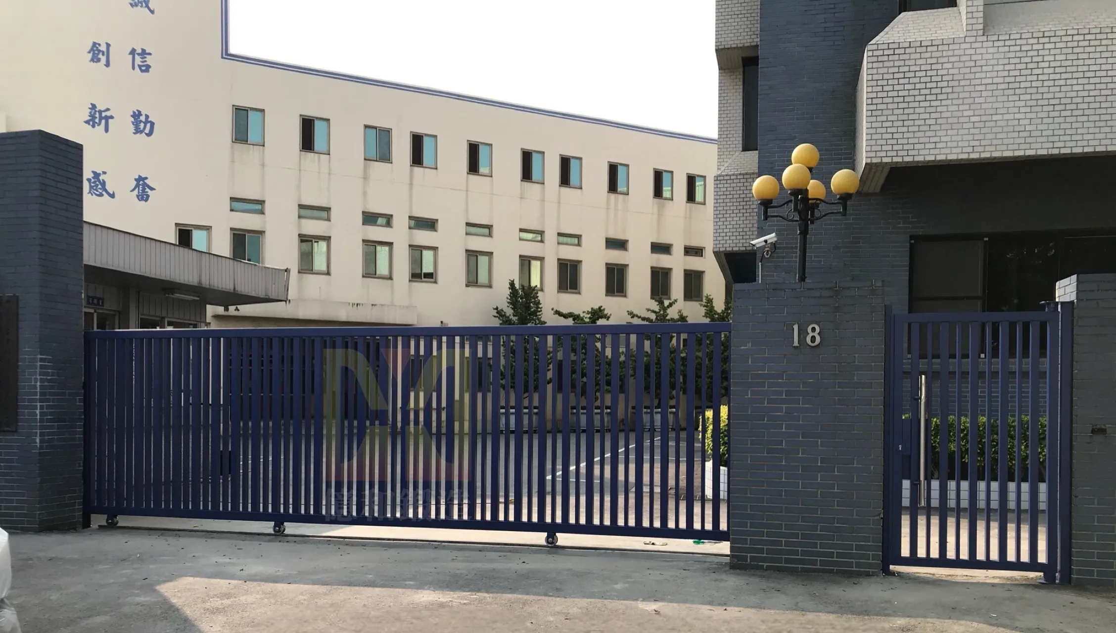 不銹鋼電動(手動)對開大門