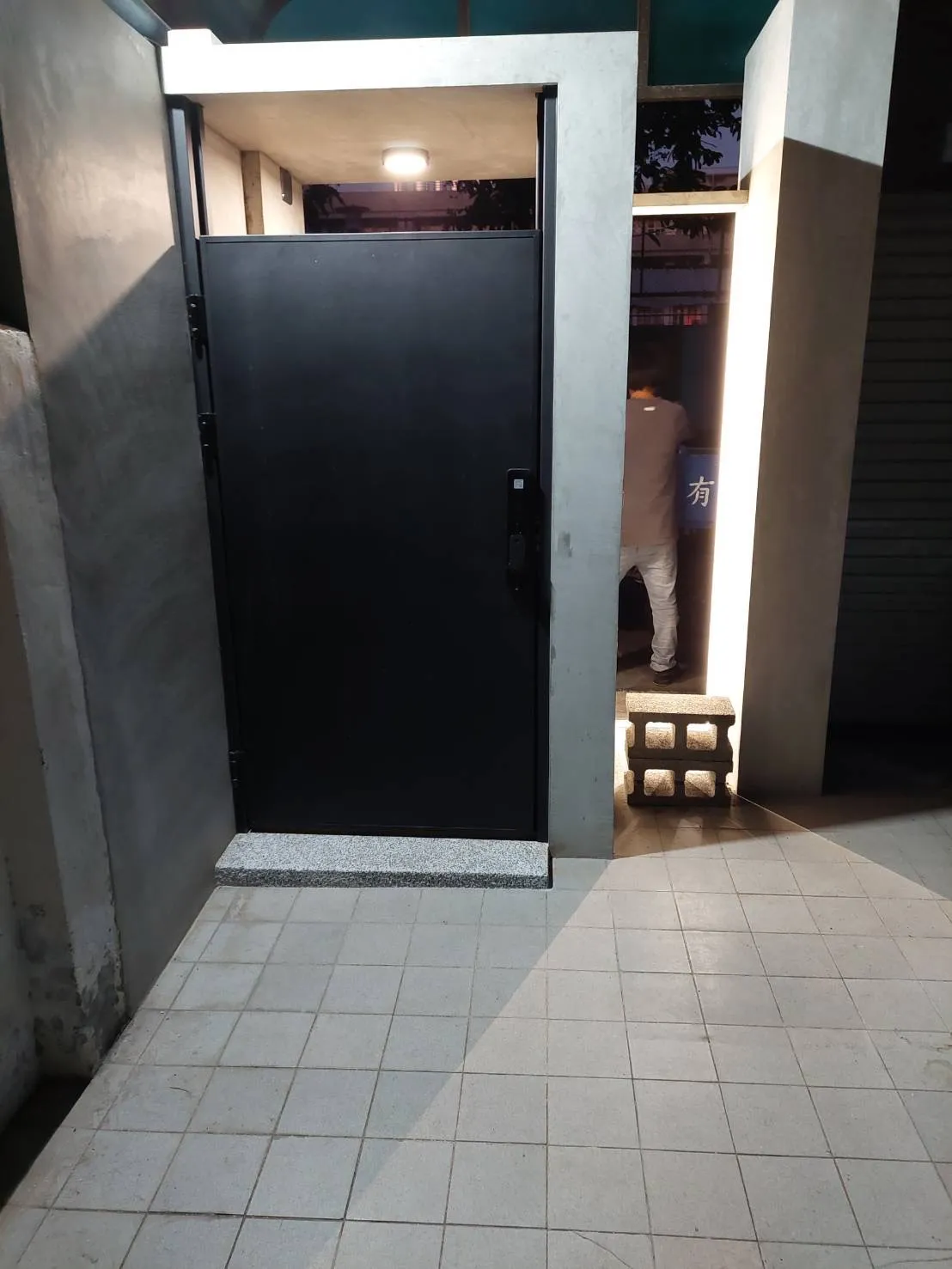 不銹鋼造型玄關門