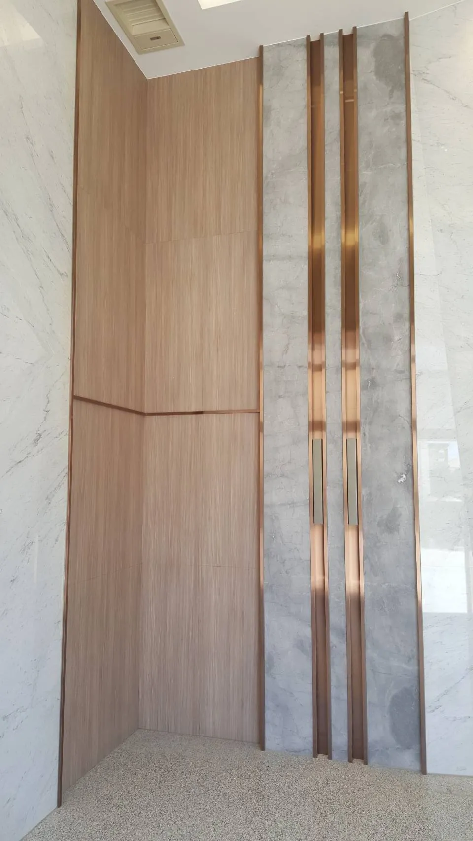 鍍鈦嵌飾石材主牆