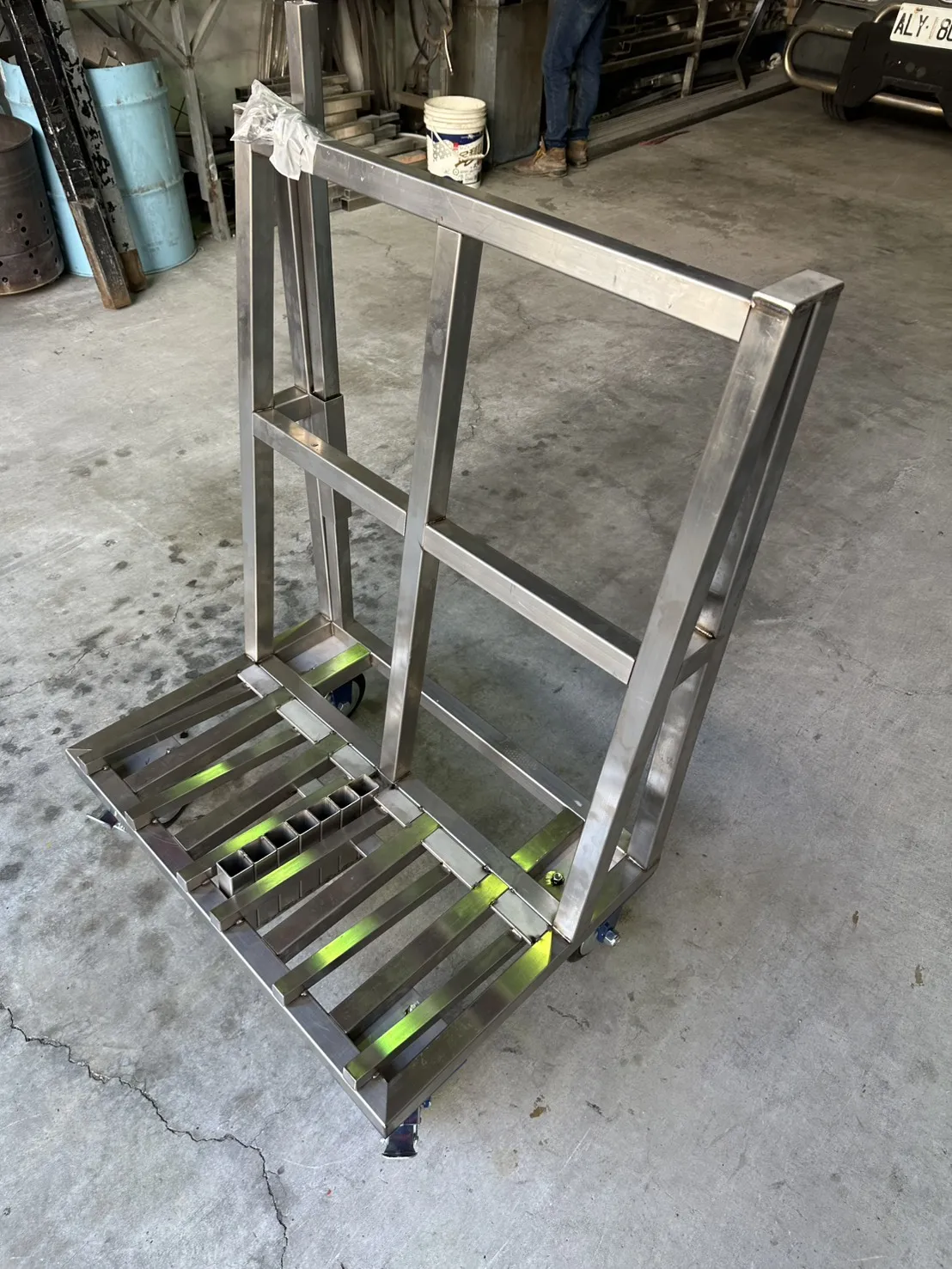 玻璃推車＋車載架