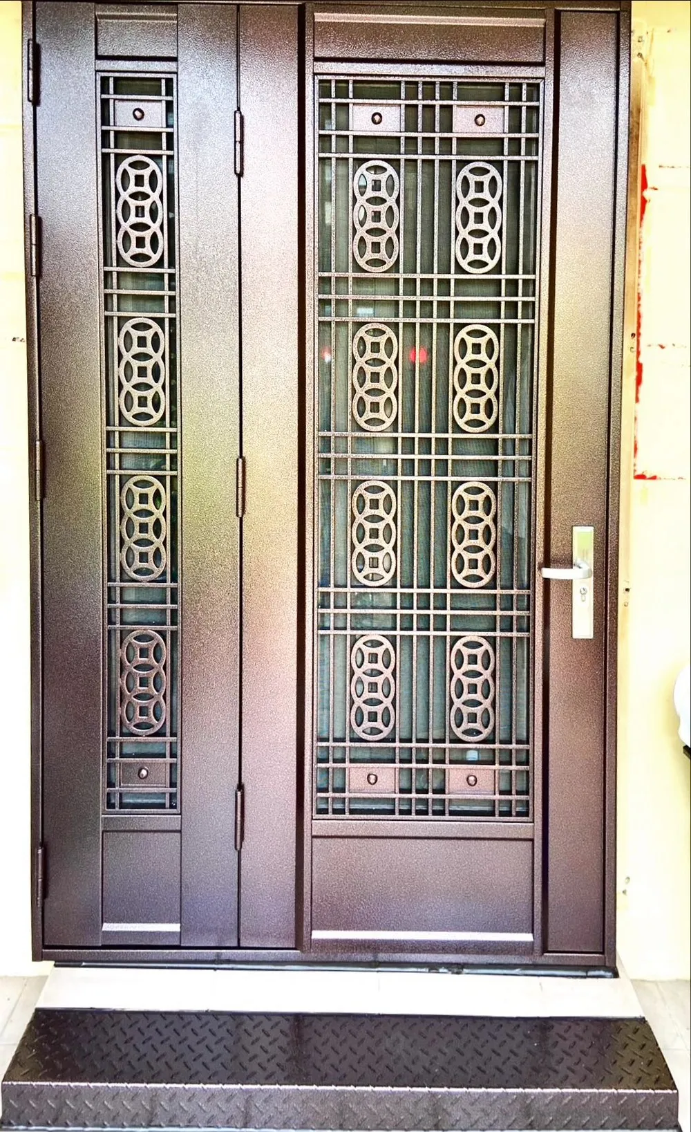 不銹鋼造型玄關門