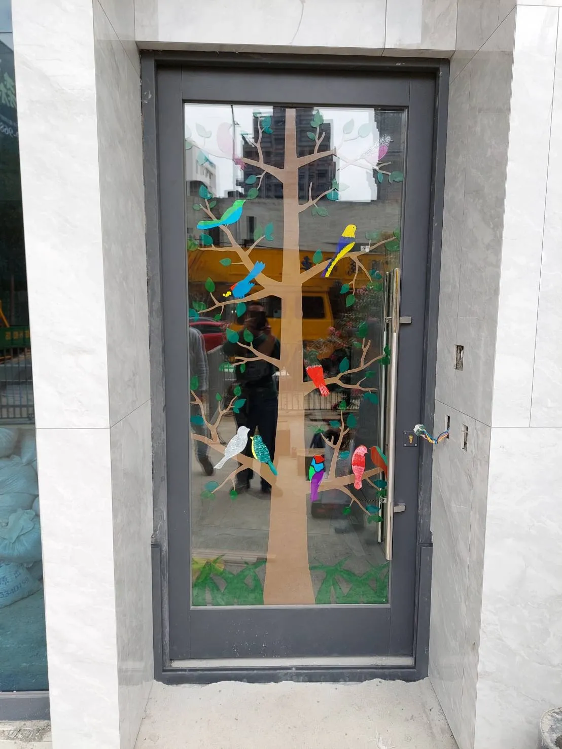 不銹鋼造型玄關門