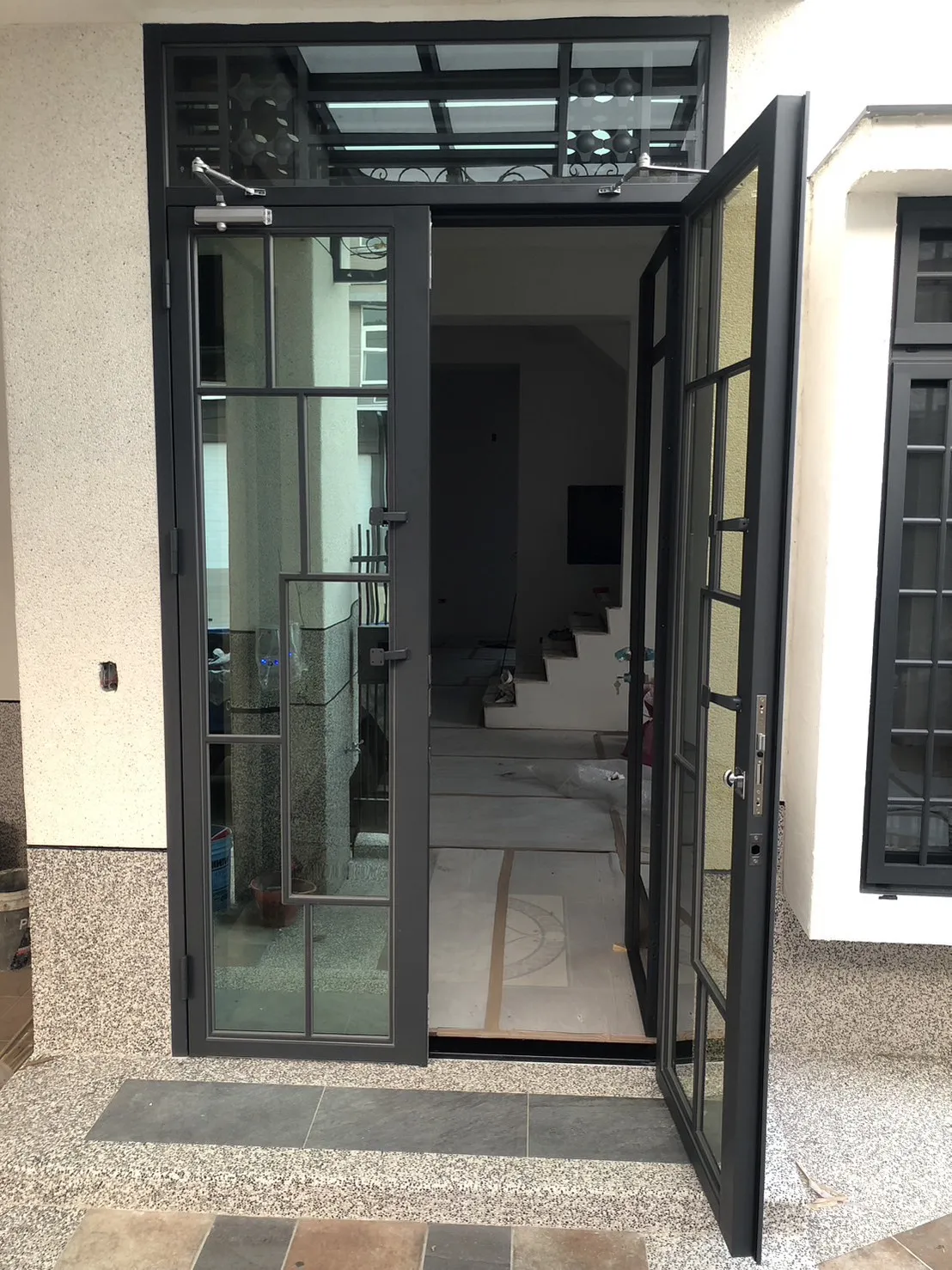 不銹鋼造型玄關門