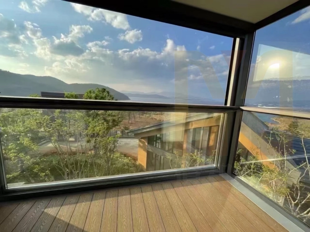 鋁合金電動提升窗