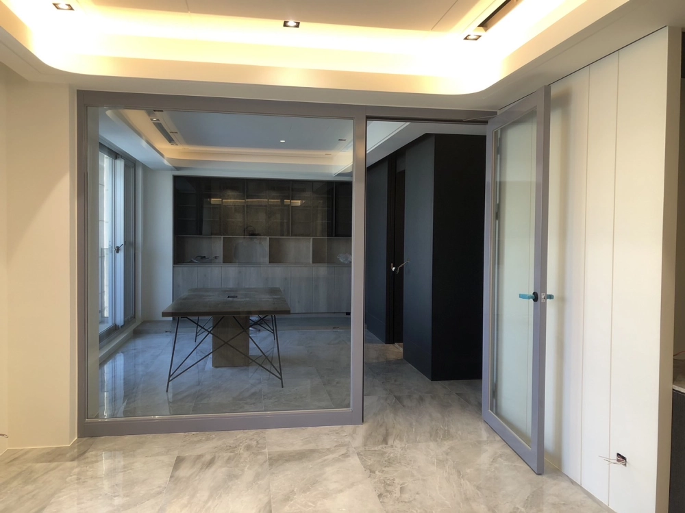 不銹鋼造型玄關門