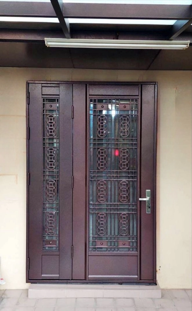 不銹鋼造型玄關門