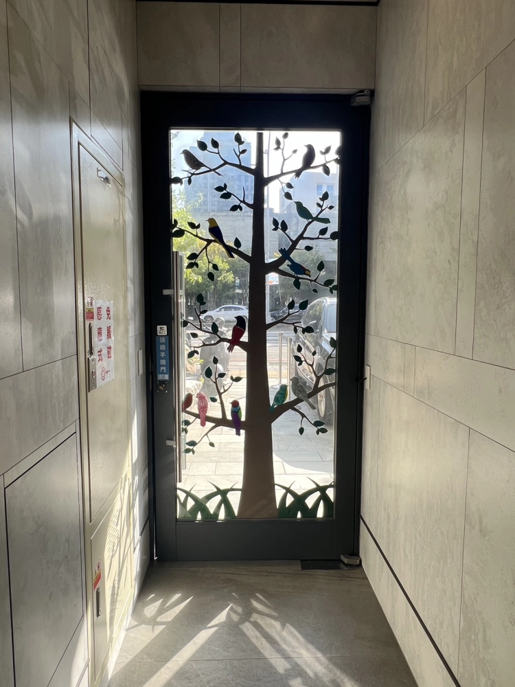 不銹鋼造型玄關門