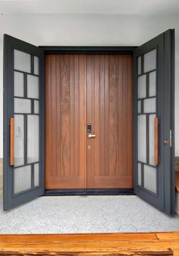 不銹鋼造型玄關門