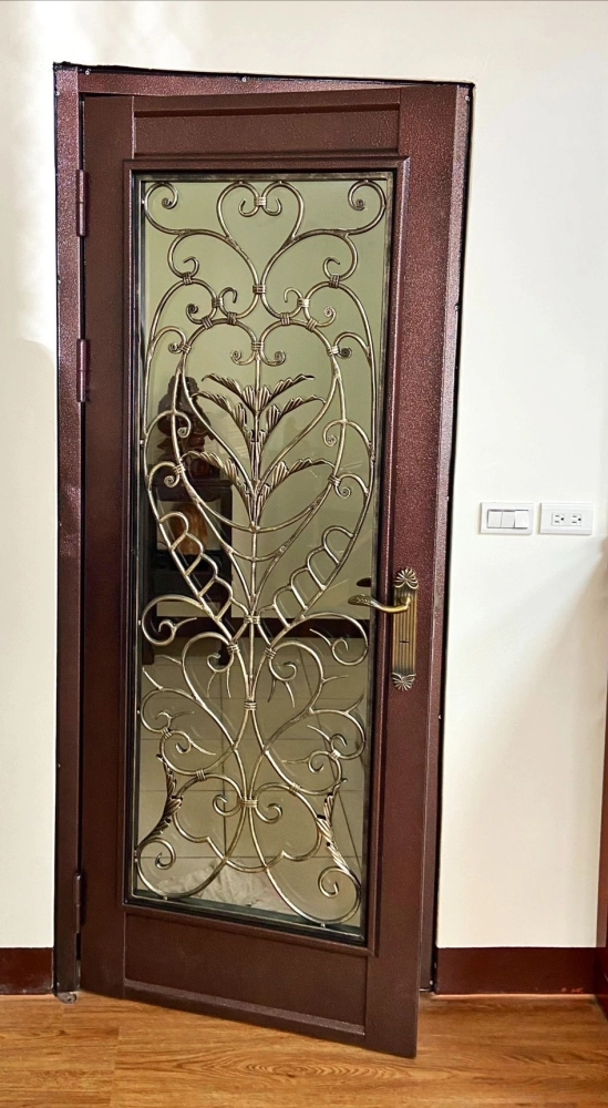 不銹鋼造型玄關門