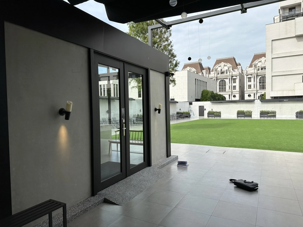 不銹鋼造型玄關門