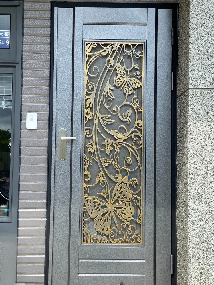 不銹鋼造型玄關門