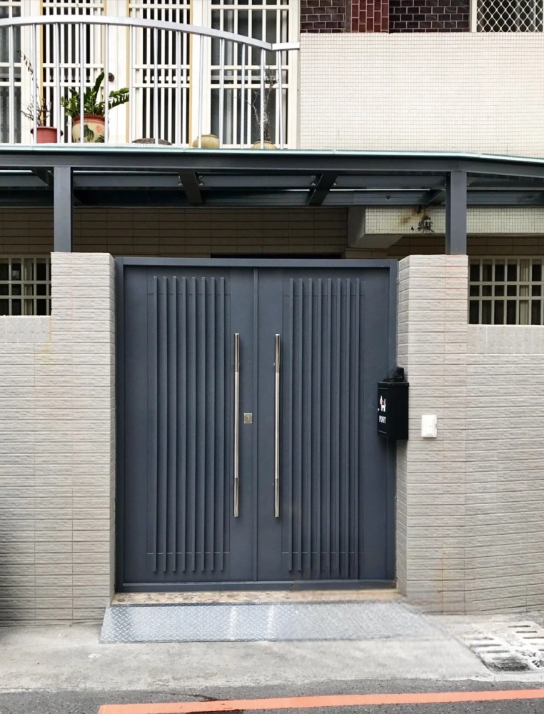 不銹鋼造型玄關門