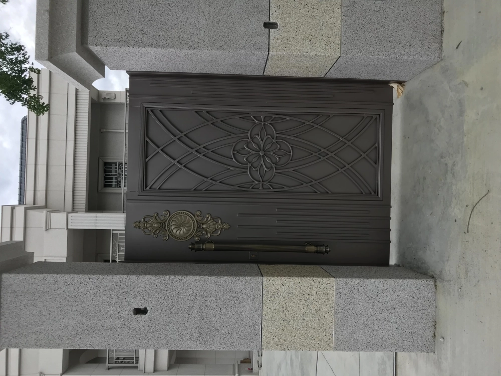 不銹鋼造型玄關門