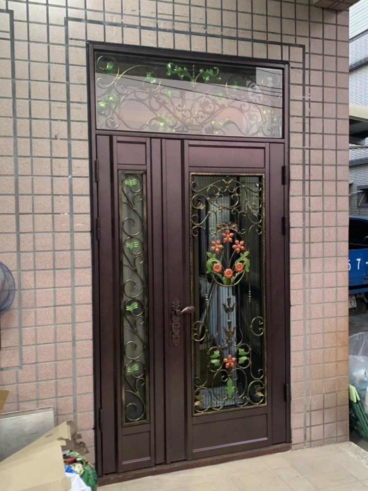 不銹鋼造型玄關門