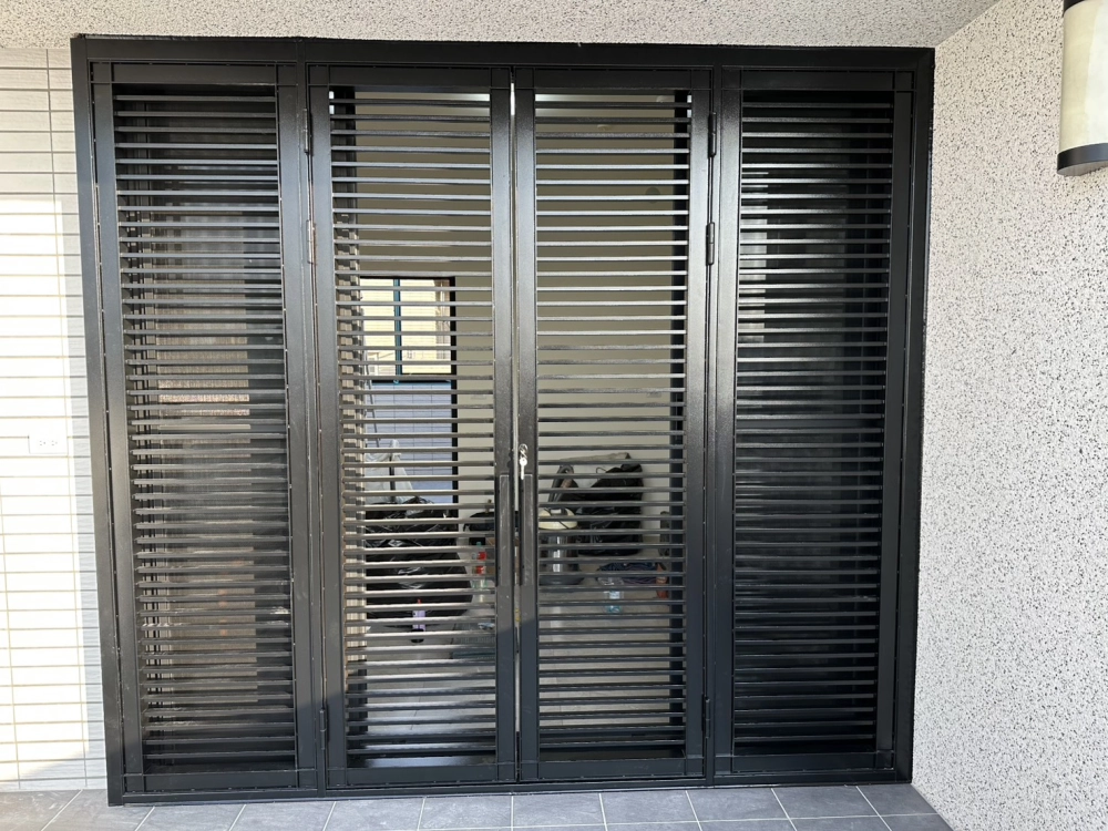 不銹鋼造型玄關門