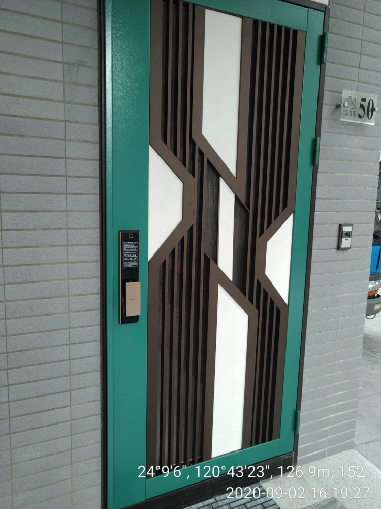 不銹鋼造型玄關門