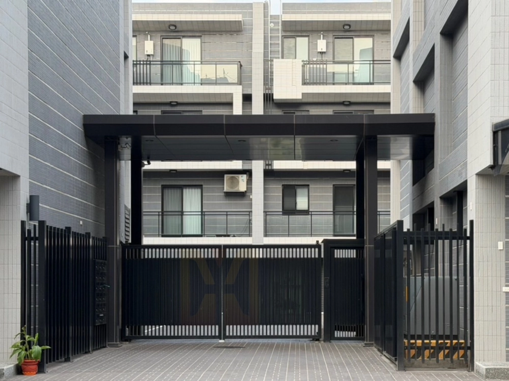 不銹鋼電動(手動)對開大門