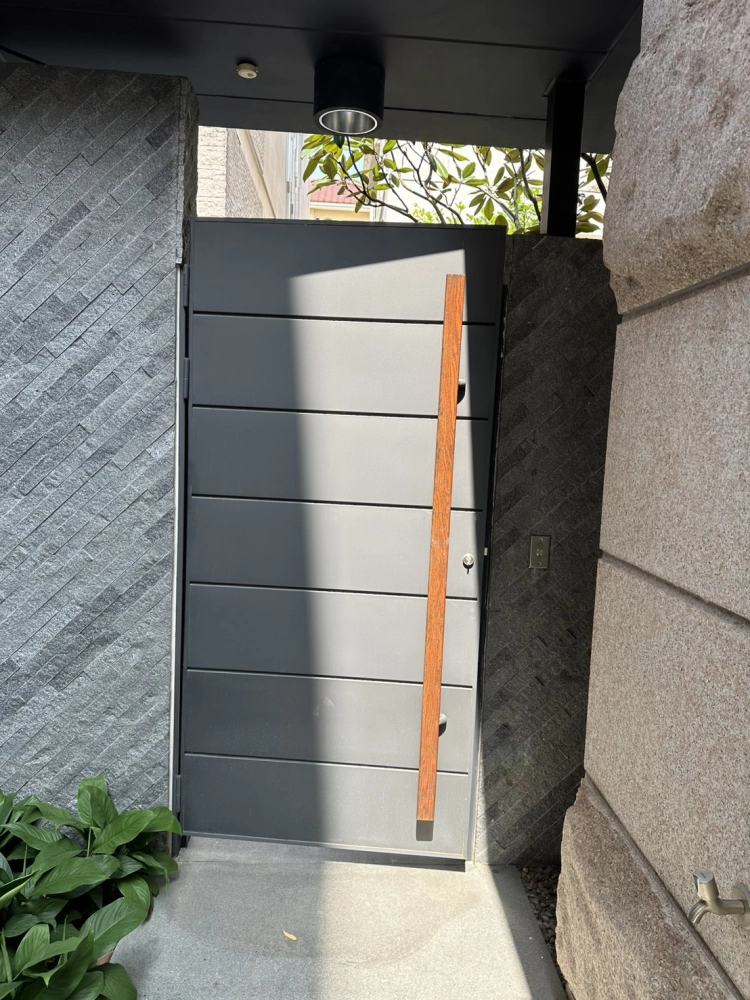 不銹鋼造型玄關門