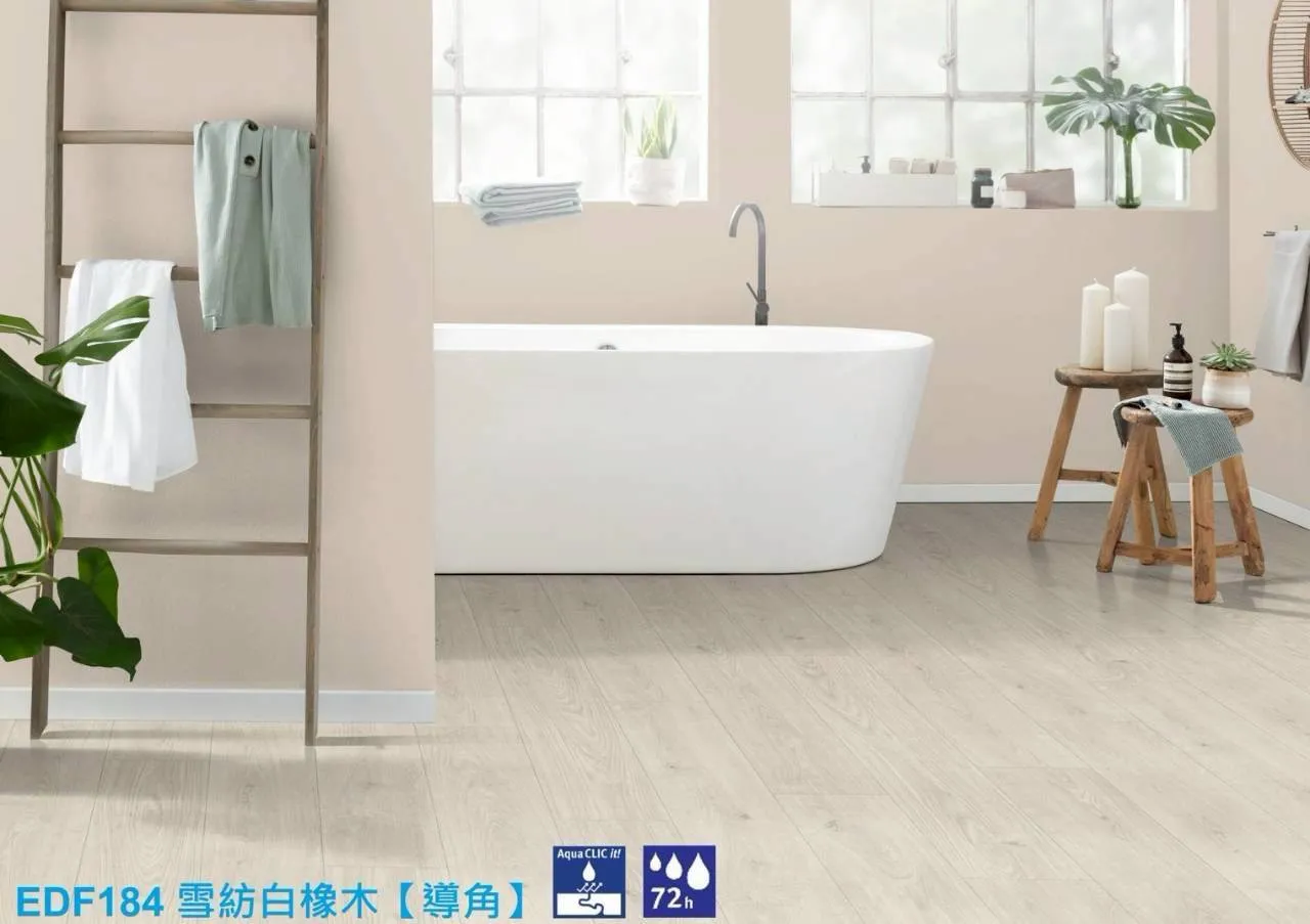 EDF184 雪紡白橡木【導角】