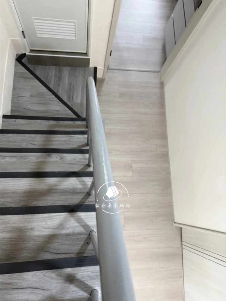 樓梯地板施工｜台南耐磨地板安裝｜木地板施工