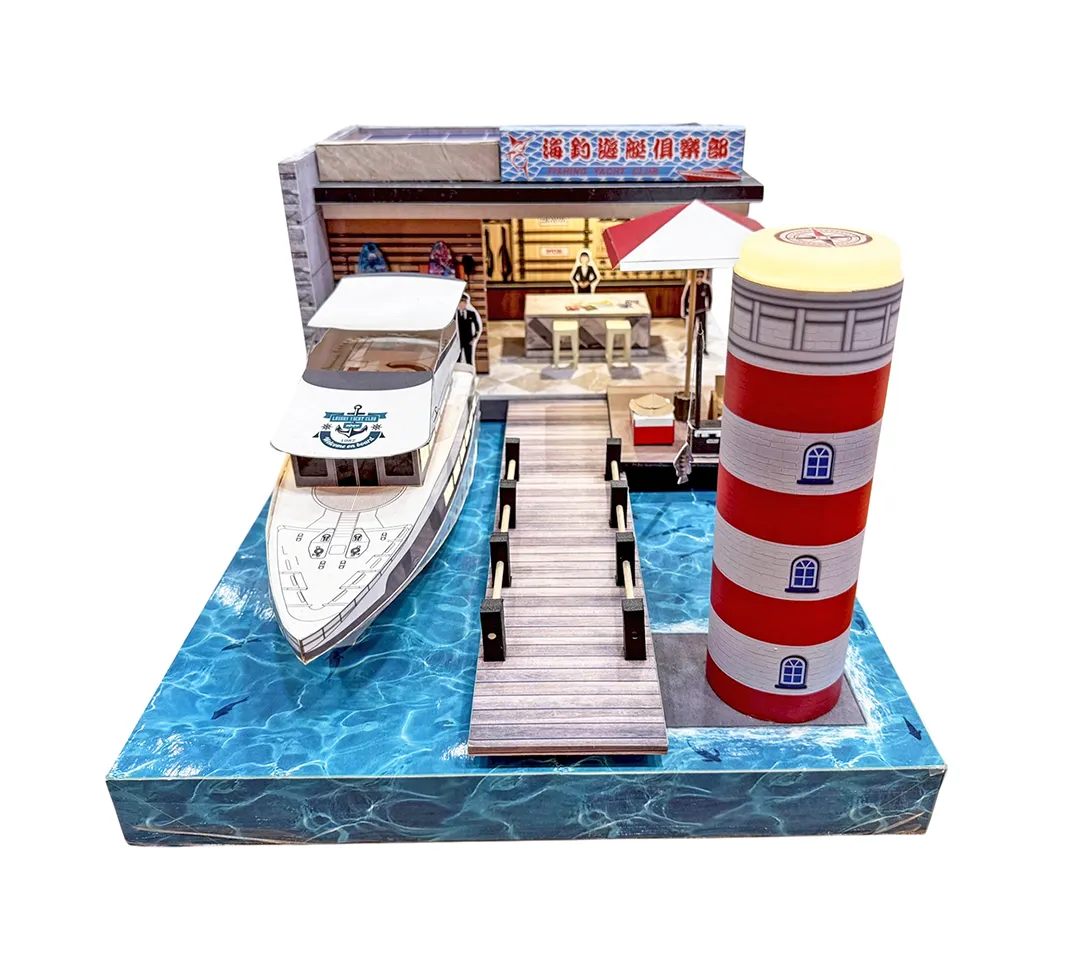 紙紮屋｜遊艇俱樂部 N204