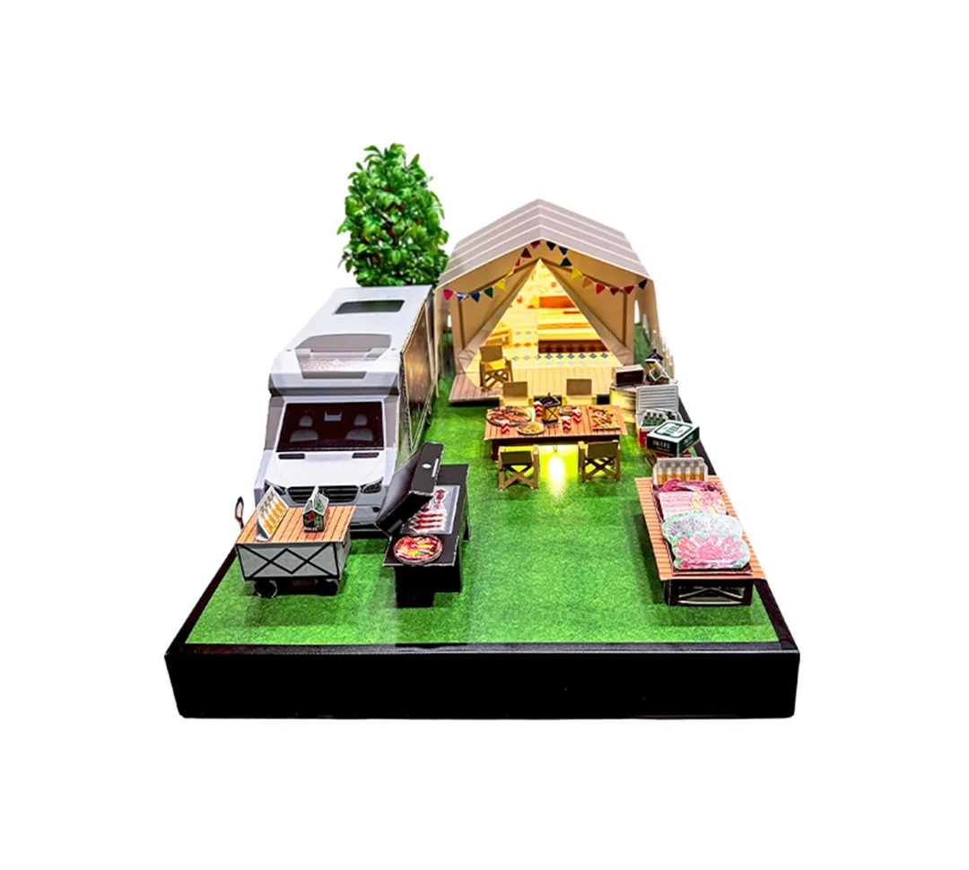 紙紮屋｜豪華露營組 N106