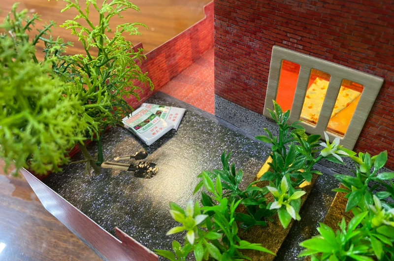 紙紮屋｜迷你三合院 B101(希)