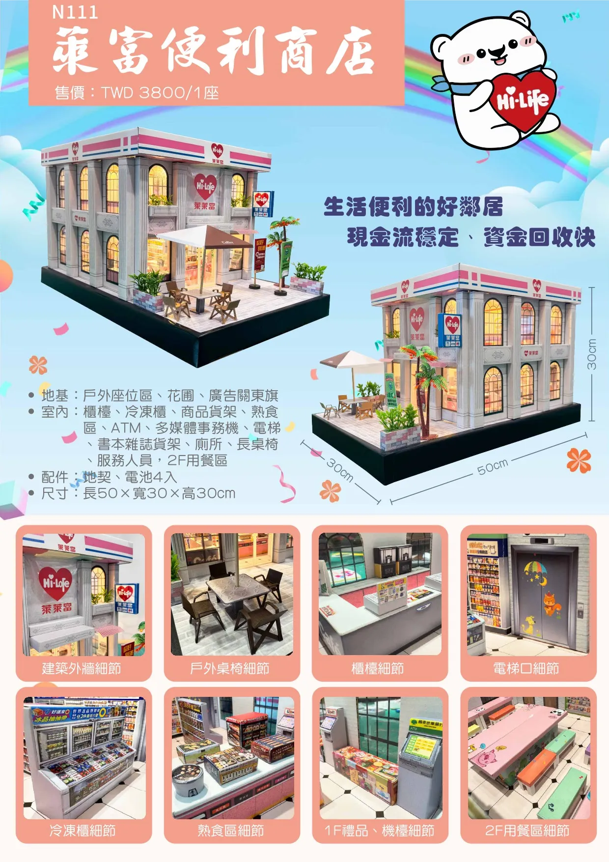 紙紮屋｜精緻萊富便利商店 N111