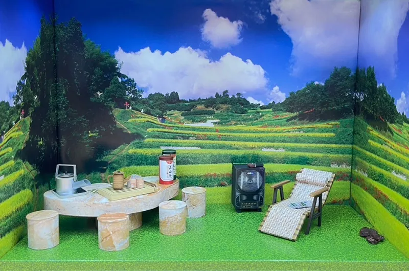 泡茶石桌組 F605
