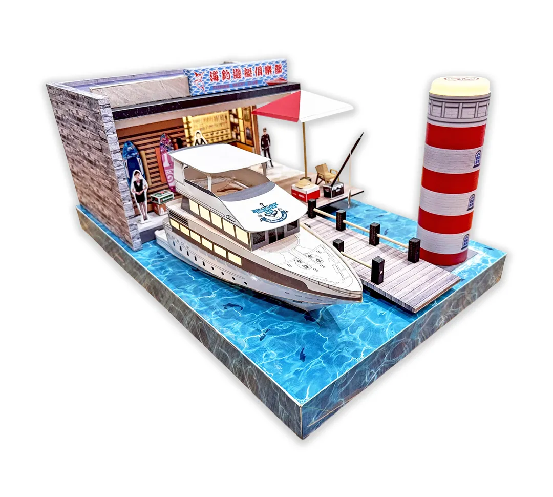 紙紮屋｜遊艇俱樂部 N204