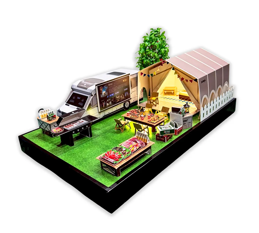 紙紮屋｜豪華露營組 N106