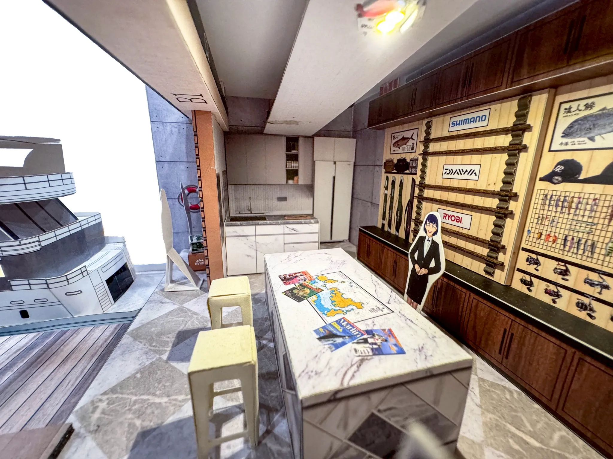 紙紮屋｜遊艇俱樂部 N204