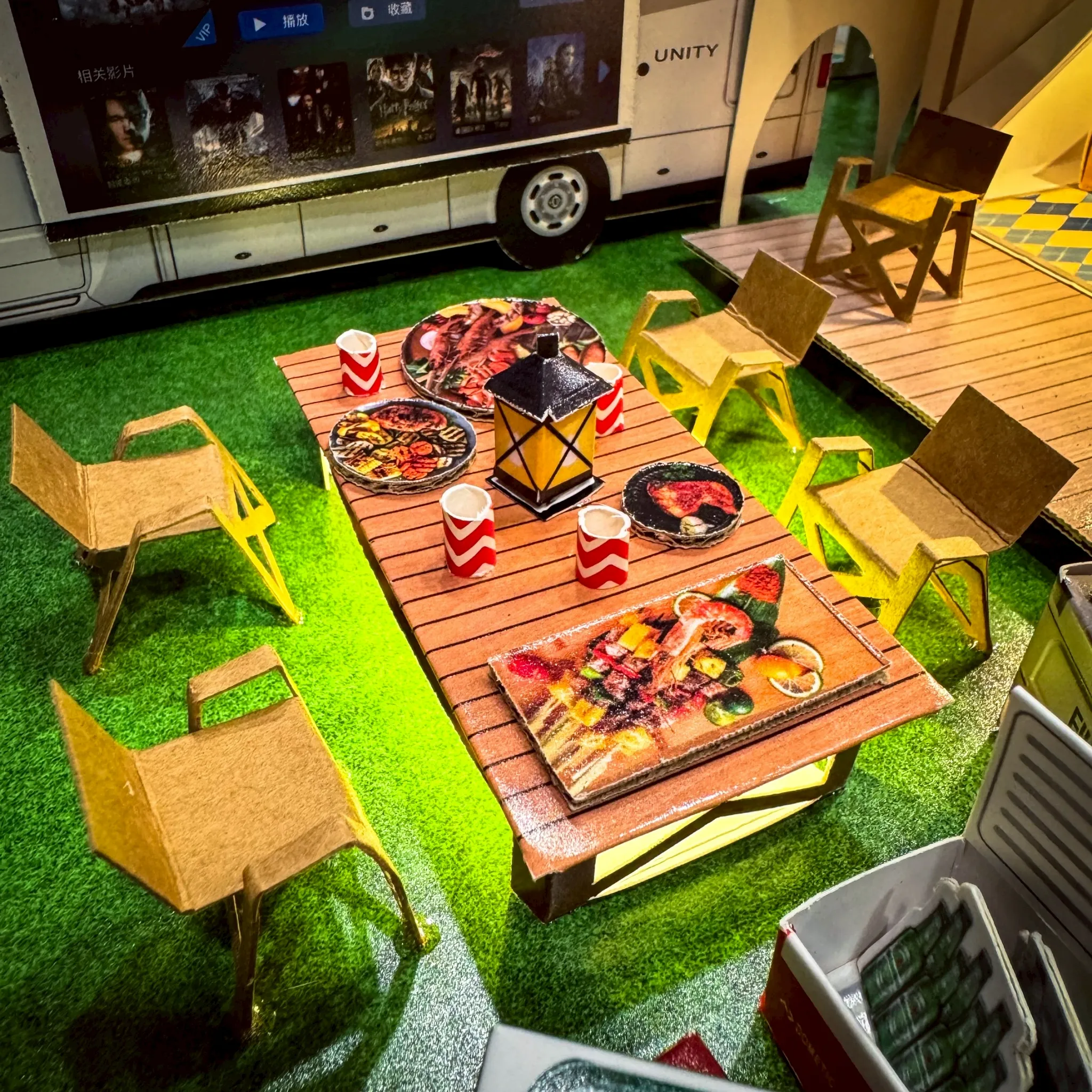 紙紮屋｜豪華露營組 N106