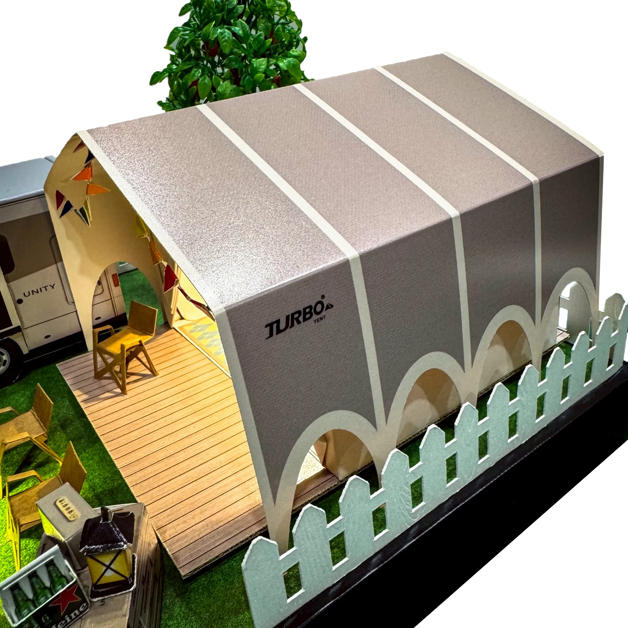 紙紮屋｜豪華露營組 N106