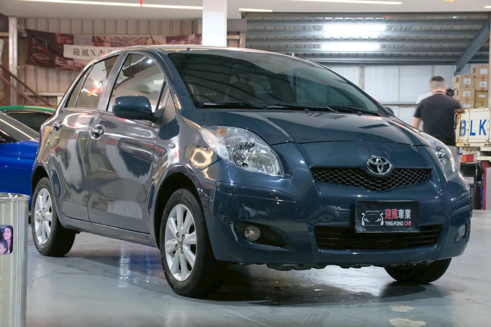 ⚪ 2011 Toyota Yaris 1.5 G 藍灰色