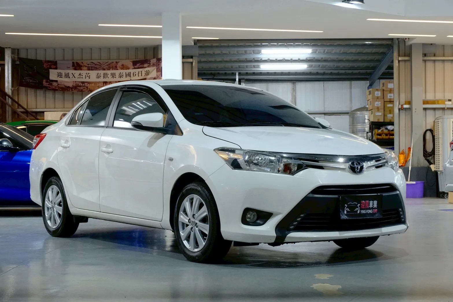 ⚪ 2014 Toyota Vios 1.5 經典版 白色
