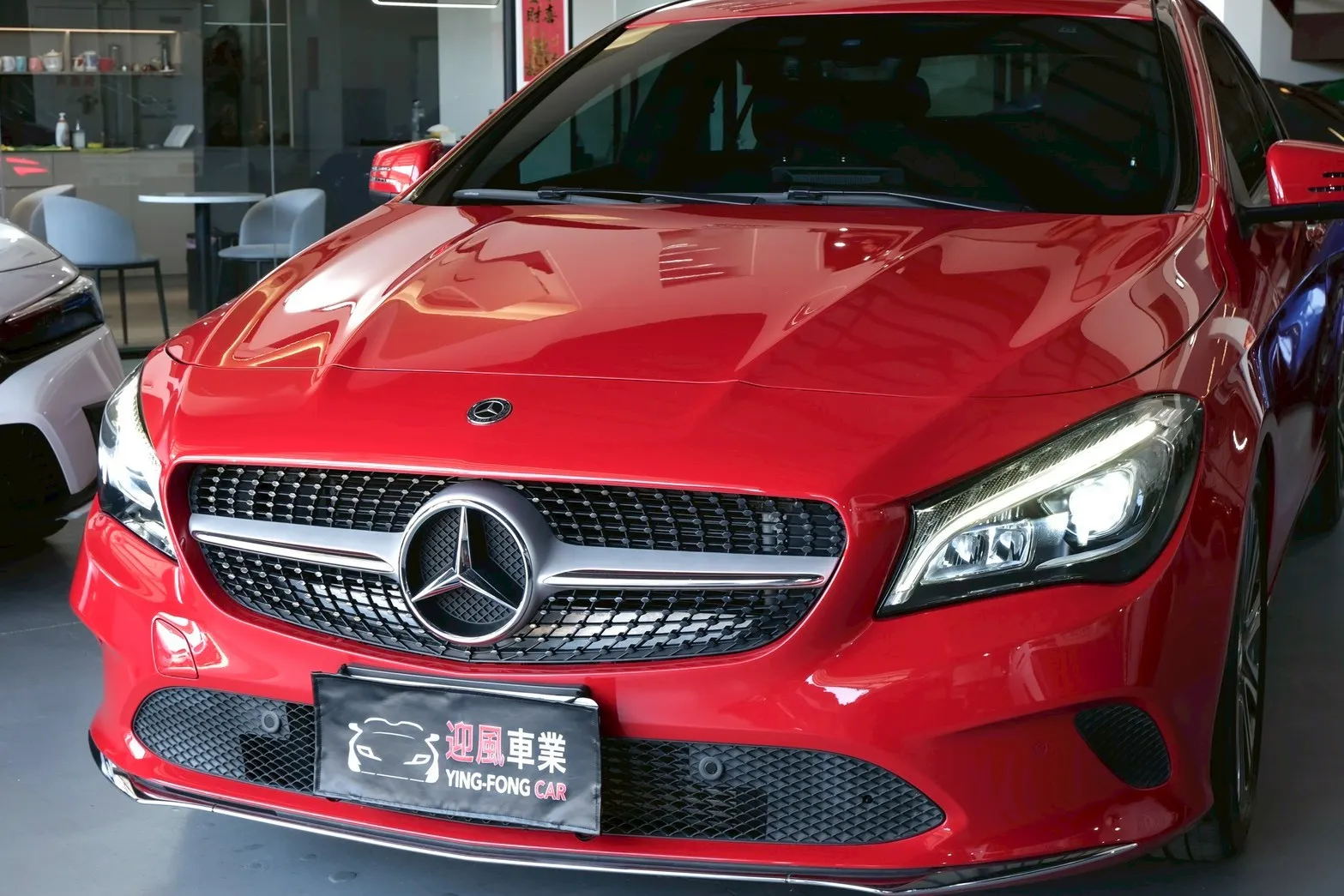 ⚪ 2018 M-Benz CLA-Class CLA200 紅色