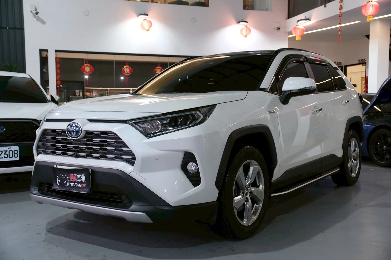 ⚪ 2021 Toyota RAV4 2.5 HV 旗艦 4WD 白色