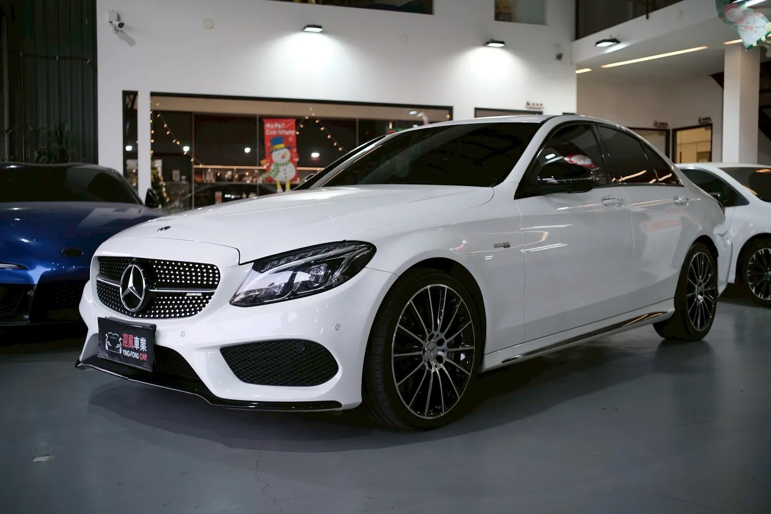 ⚪2018 Benz C-Class AMG C43 4MATIC 白色