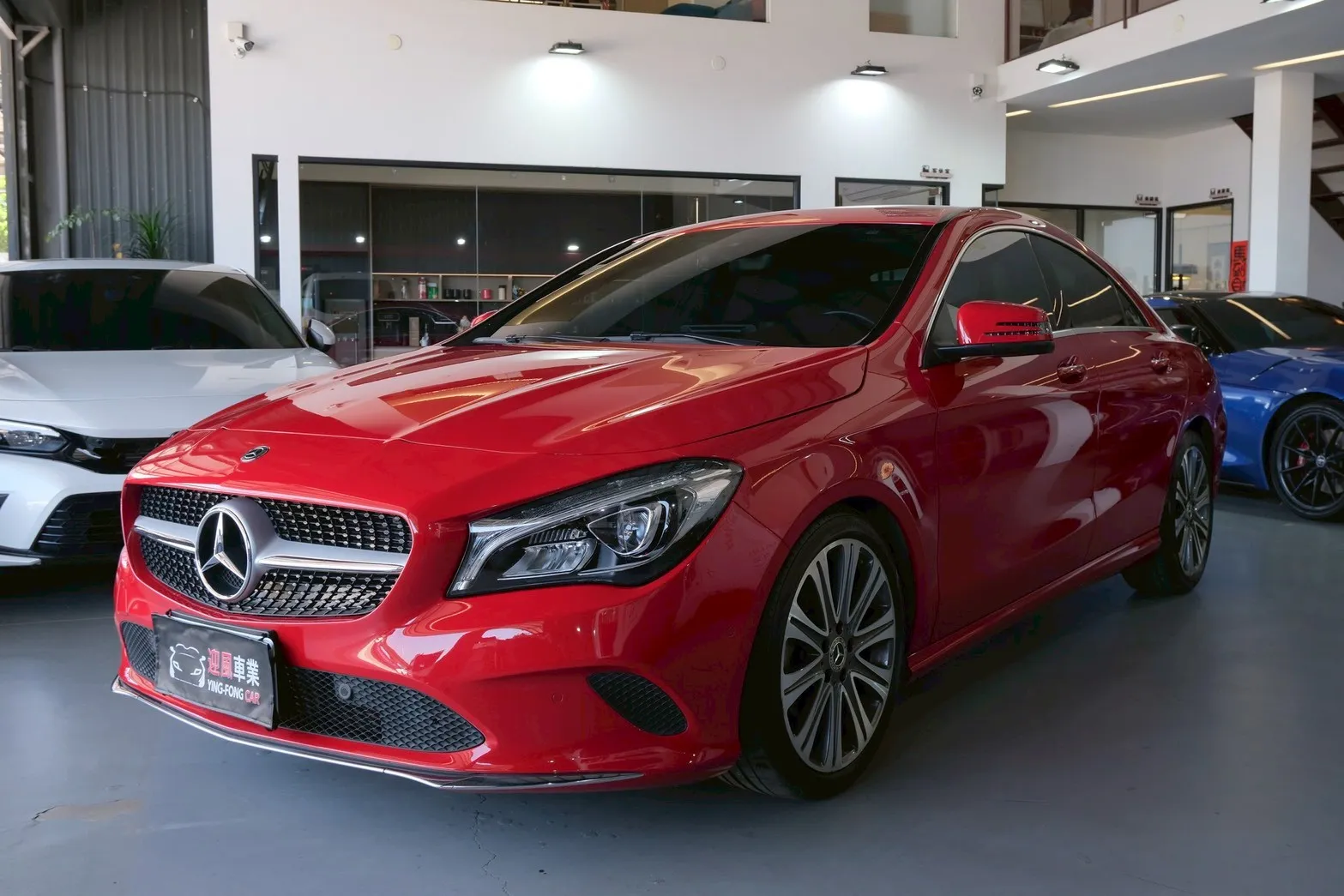 ⚪ 2018 M-Benz CLA-Class CLA200 紅色